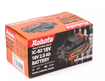 Robota DC-B2 18V 2Ah akku - ROBOTA akut ja laturit - R01-10120 - 2