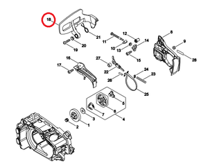 TAKAPOTKUSUOJUS, ECHO CS - Turvakahvat ja kaarikahvat - C320-000501 - 1