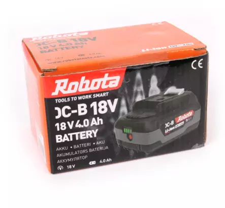 Robota akku BC-B 18V 4Ah - ROBOTA akut ja laturit - R01-10019 - 2