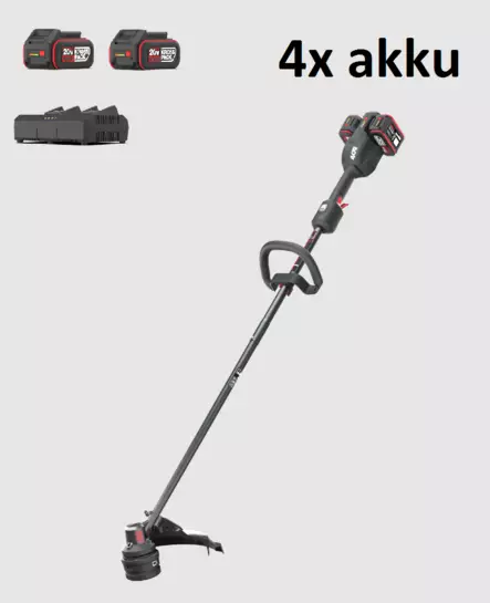2x20V Ruohotrimmeri KG154E.9 SETTI - 20V + 40v Akkukonepaketit - KG154E9SET - 1