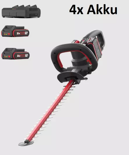 2x20V 61cm Pensasleikkuri KG285.9 - 20v ja 40v Akkukoneet - KG2859SET - 1